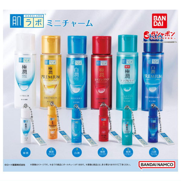 Rohto Pharmaceutical Hada Labo Mini Charm [All 6 type set(Full Complete)]