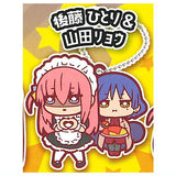 Bocchi the Rock! Charabanchoukou Rubber mascot [8.Hitori Goto & Ryo Yamada]