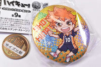 Haikyu!! Glitter Can Badge [1.Shoyo Hinata]