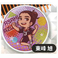 Haikyu!! Glitter Can Badge [5.Asahi Azumane]