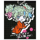 Deformed Rubber! Suicide Squad ISEKAI Keychain [2.Harley Quinn (Prisoner ver.)]