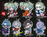 Deformed Rubber! Suicide Squad ISEKAI Keychain [All 7 type set(Full Complete)]