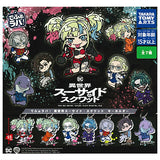 Deformed Rubber! Suicide Squad ISEKAI Keychain [All 7 type set(Full Complete)]