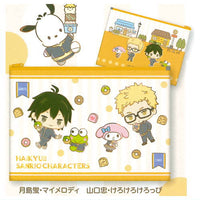 Haikyu!! x Sanrio Characters Pouch Deluxe Part.2 [2.Kei Tsukishima My Melody Tadashi Yamaguchi KeroKeroKeroppi]