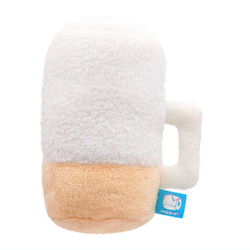 Artuniv Techni Colour Makosun Small Despair Plush Toy [3.Beer with too much foam]