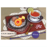 Super real! Classical cafe mascot [4.Cookie and tea set]