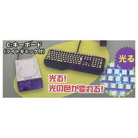 It really shines! Gaming computer mascot Neon Style [3.Keyboard (with light gimmick)]