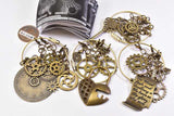 Steampunk wire charm [All 4 type set(Full Complete)]