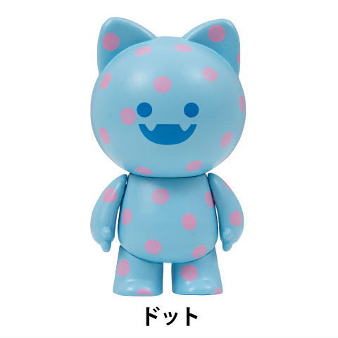 Cat Mansion Nekoyashiki Movable Mascot Figure [3.Dot]