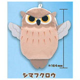 Hokkaido animals plush pouch [4.Shimafukuro]