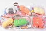Tsuburanahitomino Bento Box Nuigurumi hairpin [All 6 type set(Full Complete)]