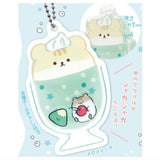 Hamu Hamu Soda Shaka Shaka Acrylic Keychain [1.Melon Soda]