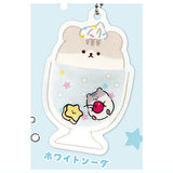 Hamu Hamu Soda Shaka Shaka Acrylic Keychain [4.White Soda]