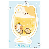 Hamu Hamu Soda Shaka Shaka Acrylic Keychain [5.Lemon Soda]
