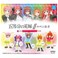 The Quintessential Quintuplets season 2 pen holder [All 5 type set(Full Complete)]