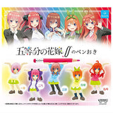 The Quintessential Quintuplets season 2 pen holder [All 5 type set(Full Complete)]