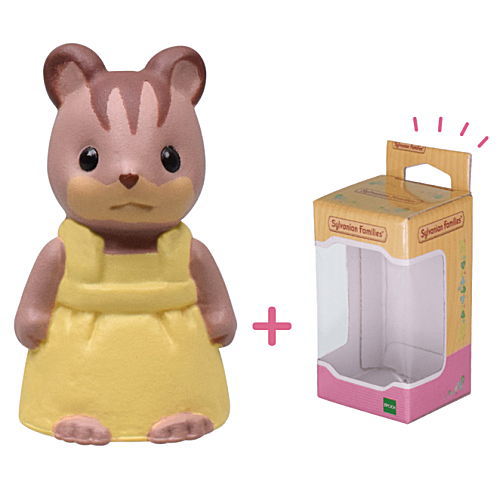 Sylvanian Families Figure Collection Part.5 [6.Walnut Squirrel Girl (Saffron)]