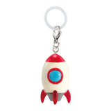 Space Friends Mejirushi Accessory [3.Rocket (Red)]