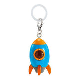 Space Friends Mejirushi Accessory [4.Rocket (Orange)]