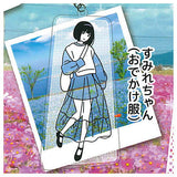 Osanpo wa kisetsu o matotte. Acrylic key chain Part.10 [3.Sumire-chan (outing clothes)]