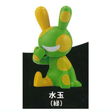 BLACK RABBiT Part.7 capsule version [4.Polka dots (green)]