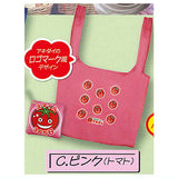 with eco bag! Supermarket Akidai Mini Pouch Mascot [3.Pink (Tomato)]