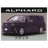 1/87 Toyota 2023 model ALPHARD VELFIRE [1.ALPHARD Black]