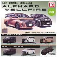 1/87 Toyota 2023 model ALPHARD VELFIRE [All 5 type set(Full Complete)]
