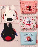 Gaspard and Lisa Face Kinchaku & Pouch Collection [All 5 type set(Full Complete)]