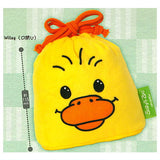 Suzy'sZoo Fuwafuwa Face Kinchaku & Pouch Collection [1.Witzy (mouth closed)]