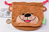 Suzy'sZoo Fuwafuwa Face Kinchaku & Pouch Collection [2.Boof (mouth open)]