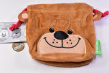 Suzy'sZoo Fuwafuwa Face Kinchaku & Pouch Collection [4.Boof (mouth closed)]