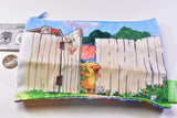 Suzy'sZoo Fuwafuwa Face Kinchaku & Pouch Collection [6.Square pouch (blue)]