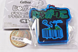 Calbee Jagarico design barcode acrylic ball chain [2.Cheese]