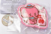 Ochame Friends Embroidered keychain [1.Gu-gu-]