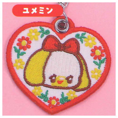 Ochame Friends Embroidered keychain [2.Yumemin]