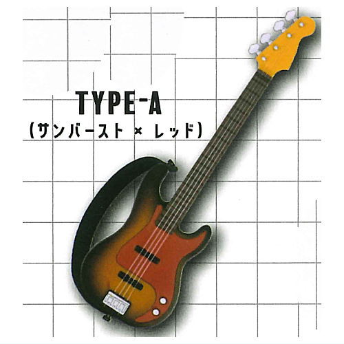 Miniature bass mascot Part.2 [1.TYPE-A (Sunburst x Red)]