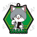 Ramen Akaneko Capsule Rubber Strap Art [5.Sasaki]