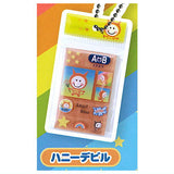 ANGEL BLUE Tile Sticker Miniature Charm [4.Honey Devil]
