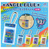 ANGEL BLUE Tile Sticker Miniature Charm [All 5 type set(Full Complete)]