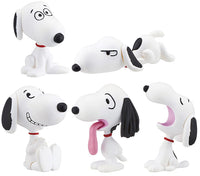 PEANUTS SNOOPY's Funny Face Figure [All 5 type set(Full Complete)]