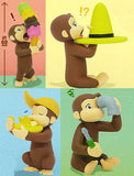 Curious George Ara taihen! Figure [All 4 type set(Full Complete)]