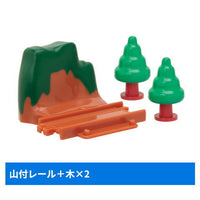 Capsule Plarail Thomas Various No. 1 Daishugo [14.Mountai rail + 2 wood]