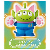 Pixar Alien obakegokko figure [3.Shironeko Style]