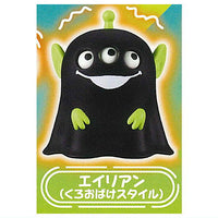 Pixar Alien obakegokko figure [4.Kuroobake Style]