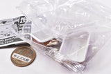 FUJIHORO Miffy Boris Face Series Mini Collection [5.Shallow square container set]
