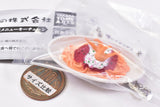 ORENO Corporation Menu Keychain [3.Spaghetti with blue crab and tomato sauce [Ore no Italian]]