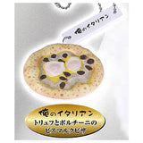ORENO Corporation Menu Keychain [4.Bismarck pizza with truffles and porcini mushrooms [Ore no Italian]]