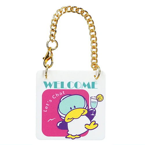 Tama and Friends 80's door plate style charm [8.Benjamin]