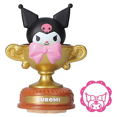 Sanrio Characters Trophy Cup Stamp Colorful Cup [3.Kuromi]